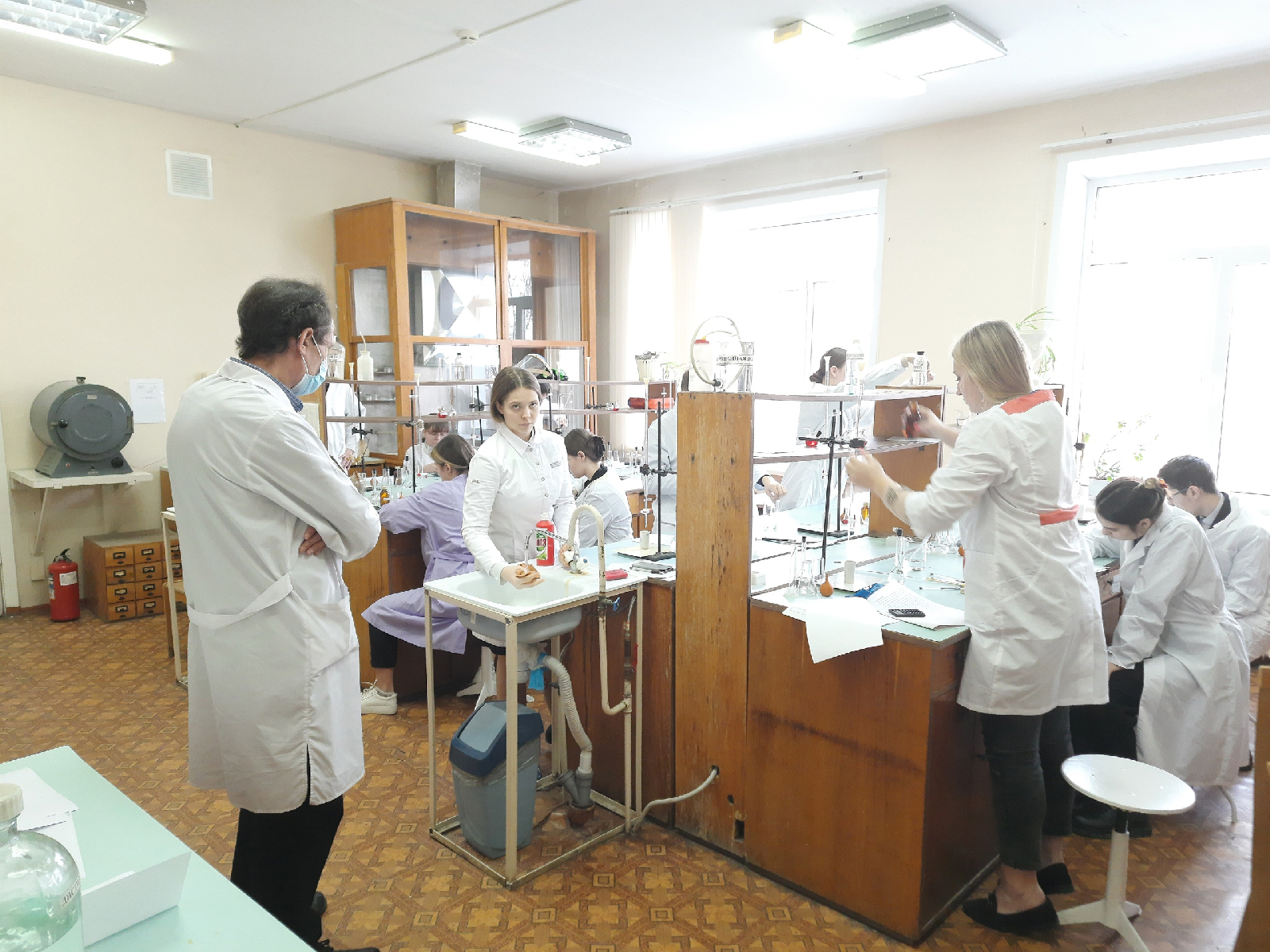 27 января прошел практический тур регионального этапа ВсОШ по химии